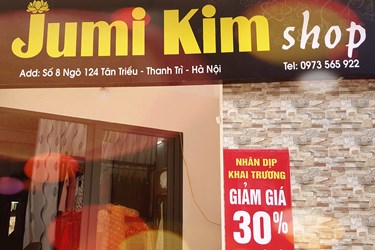 Khai trương Shop Jumi Kim với nhiều ưu đãi hấp dẫn