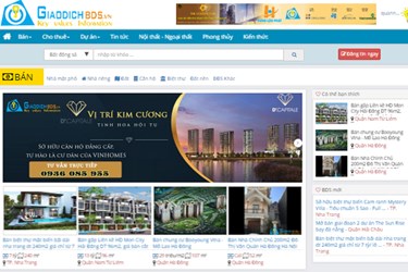 Tìm hiểu về website giaodichbds.vn – trang tin môi giới bất động ...